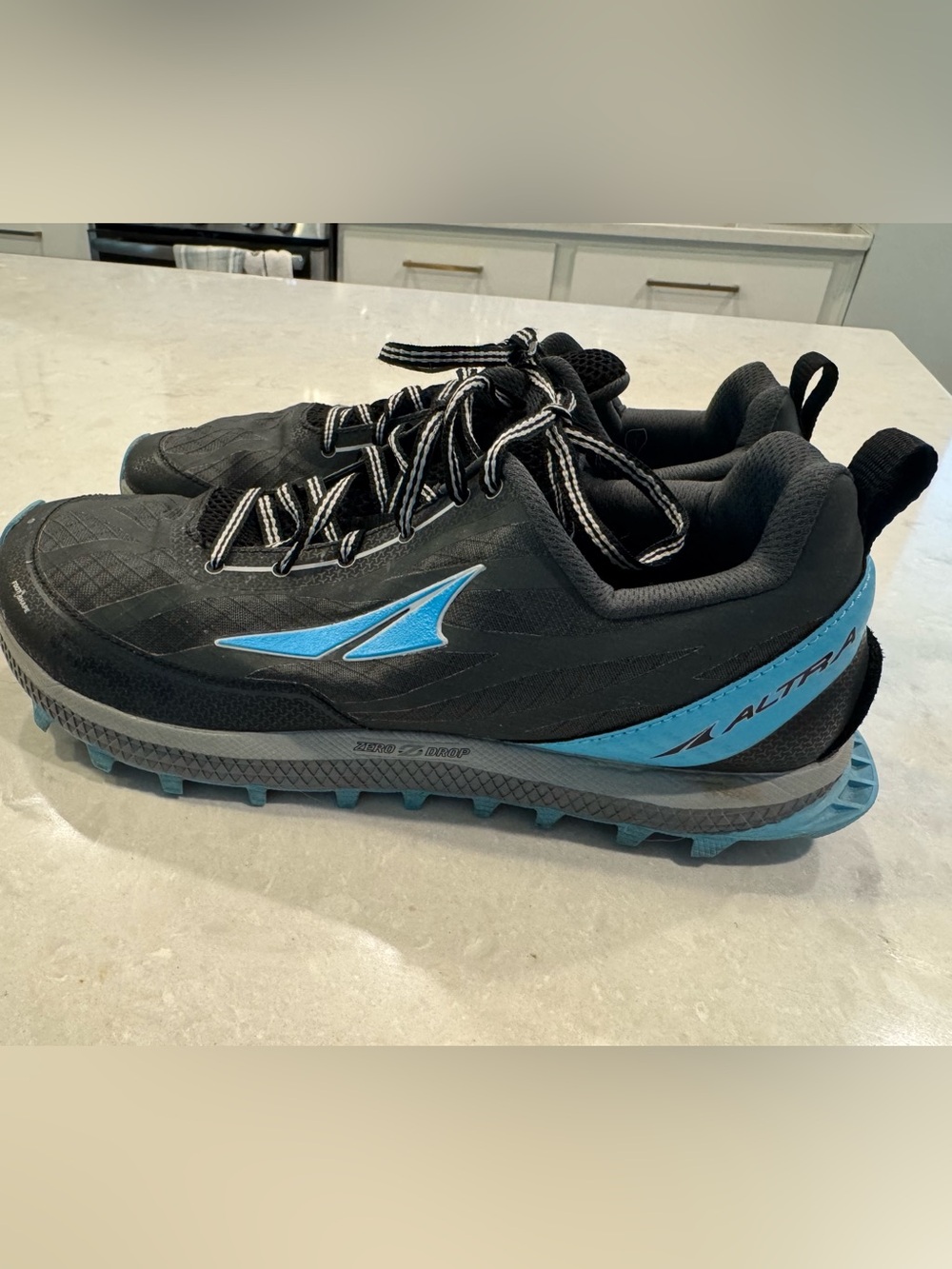Altra Women’s Superior 3.0 Black and Blue Trail Running Shoes